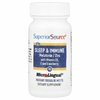 Superior Source, Sleep & Immune, 90 MicroLingual Instant Dissolve Melts
