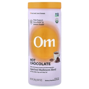 Om Mushrooms, Смесь грибов Superfood, горячий шоколад, 240 г (8,47 унции)