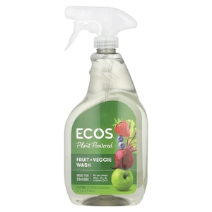 Ecos®, средство для мытья фруктов и овощей на растительной основе, 650 мл (22 жидк. унции)