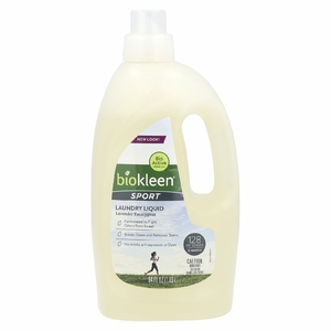 Biokleen, Sport, жидкость для стирки, лаванда и эвкалипт, 1,89 л (64 жидк. унц.)