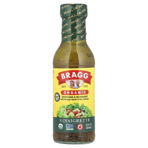 органическая заправка и маринад с яблочным уксусом Bragg®, заправка с уксусом, 354 мл (12 жидк. унций)