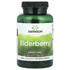 Swanson, Elderberry, для укрепления иммунитета, 120 растительных капсул