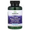 Swanson Vitamins, Комплекс тройного магния, 400 мг, 100 капсул