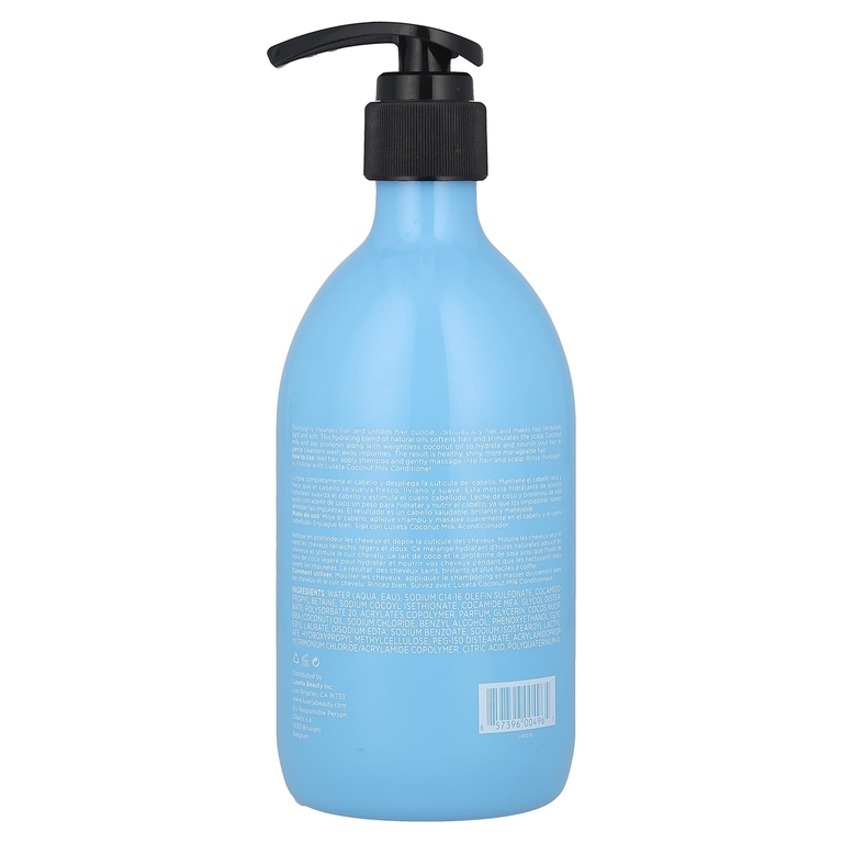 Luseta Beauty, Шампунь, кокосовое молоко, 500 мл (16,9 жидк. Унции)