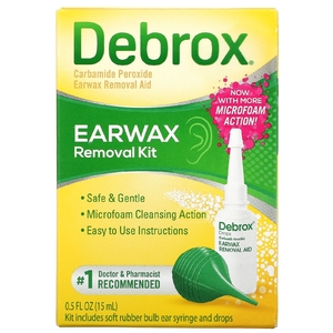 Debrox, Набор для удаления ушной серы, 15 мл (0,5 жидк. унц.)