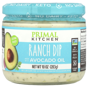 Primal Kitchen, Ranch Dip, с маслом авокадо, 283 г (10 унций) (Товар снят с продажи) 