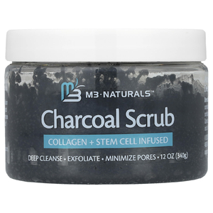 M3 Naturals, скраб с древесным углем, 340 г (12 унций)