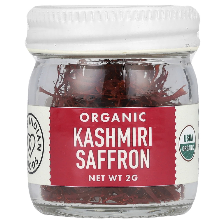 Pure Indian Foods, Органический кашмирский шафран, 2 г
