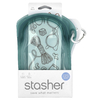 Stasher, Stasher, Go Bag, зеленый, 1 пакетик, 532 мл (18 жидк. унц.) (Товар снят с продажи) 