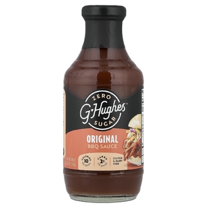 G Hughes, соус для барбекю без сахара, оригинальный вкус, 510 г (18 унций)