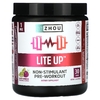 Zhou Nutrition, Lite Up, предтренировочный комплекс без стимуляторов, ягодный лимонад, 213 г (7,5 унции)