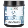 Zhou Nutrition, Plant Complete, веганский протеин для оптимального усвоения, ваниль, 500,8 г (17,7 унции)