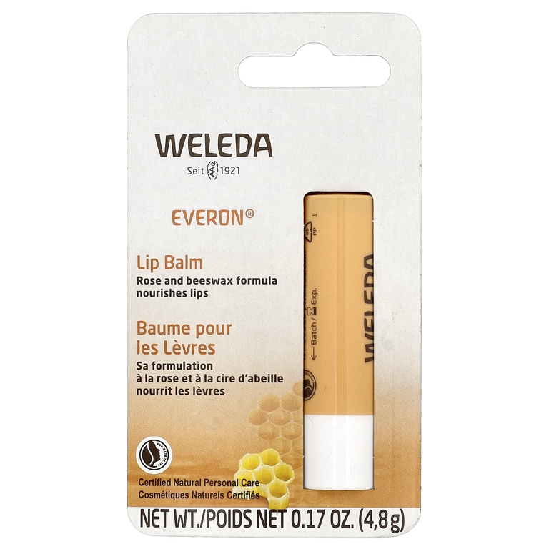 Weleda, Everon, бальзам для губ, 4,8 г (0,17 унции)