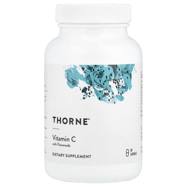 Thorne, витамин C и флавоноиды, 90 капсул