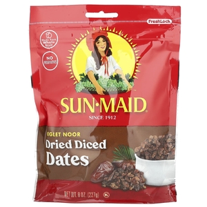 Sun-Maid, Натуральные рубленые финики деглет нур, 227 г (8 унций) (Товар снят с продажи) 