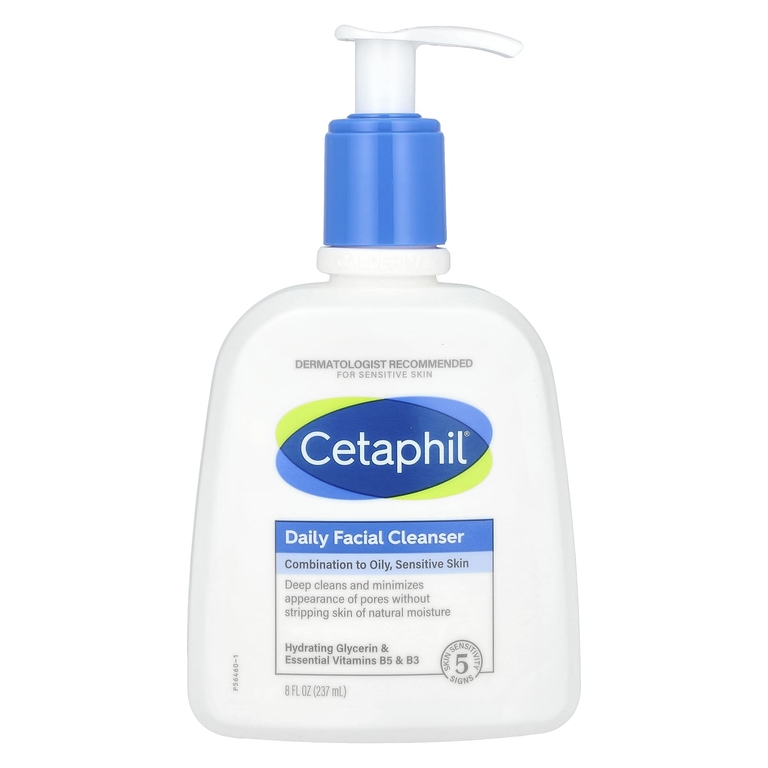 Cetaphil, Ежедневное очищающее средство для лица, 237 мл (8 жидк. унц.)