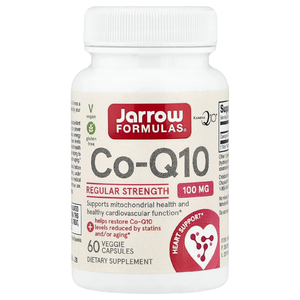 Jarrow Formulas, коэнзим Q10, 100 мг, 60 растительных капсул