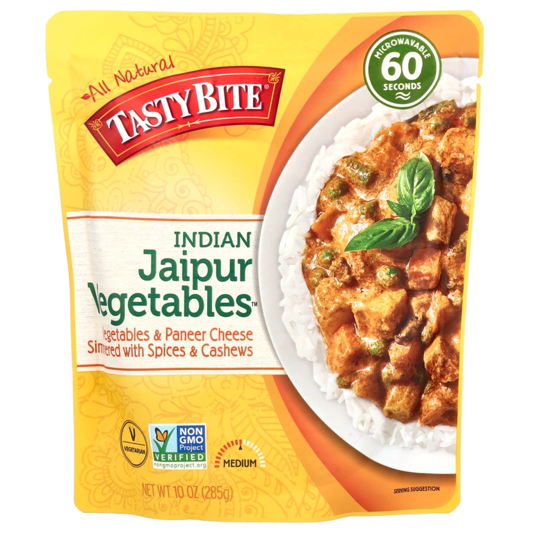 Tasty Bite, индийские овощи, по-джайпурски, средняя острота, 285 г (10 унций)