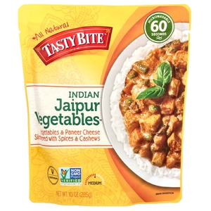 Tasty Bite, индийские овощи, по-джайпурски, средняя острота, 285 г (10 унций)