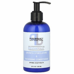 Pure Biology, RevivaHair, кондиционер для стимуляции роста волос и против выпадения волос, 240 мл (8 унций)