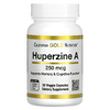 California Gold Nutrition, гуперзин А, 250 мкг, 30 растительных капсул