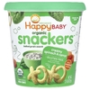 Happy Family Organics, Happy Baby®, Snackers ™, крем со шпинатом и морковью, 42,5 г (1,5 унции) (Товар снят с продажи) 