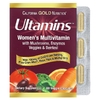 California Gold Nutrition, Ultamins, мультивитаминный комплекс для женщин с коэнзимом Q10, грибами, ферментами, овощами и ягодами, 60 растительных капсул
