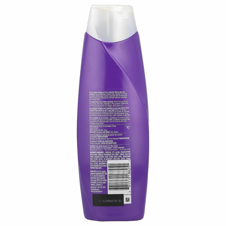 Aussie, Miracle Waves, кондиционер, 360 мл (12,1 жидк. Унции)