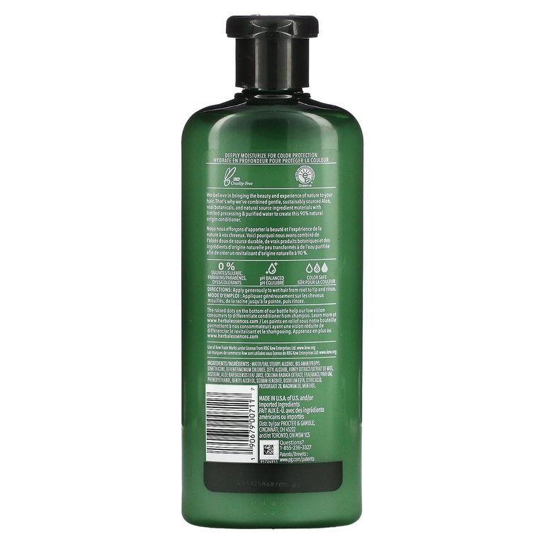 Herbal Essences, Bio: Renew, без сульфатов, увлажняющий кондиционер для ежедневного применения, мед и витамин B, 400 мл (13,5 жидк. Унции)