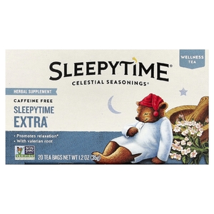 Celestial Seasonings, расслабляющий травяной чай, без кофеина, 20 чайных пакетиков, 35 г (1,2 унции)