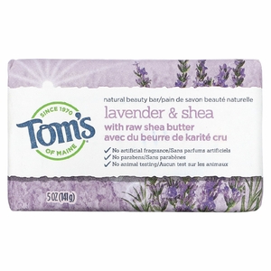 Tom's of Maine, Natural Beauty Bar, лаванда и ши, 141 г (5 унций) (Товар снят с продажи) 