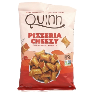 Quinn Snacks, Наггетсы с кренделями с начинкой, пиццерия с сыром, 164 г (5,8 унции)