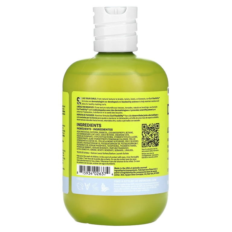 DevaCurl, Low-Poo Delight, очищающее средство с мягкой пеной для легкого увлажнения, 355 мл (12 жидк. унц.)