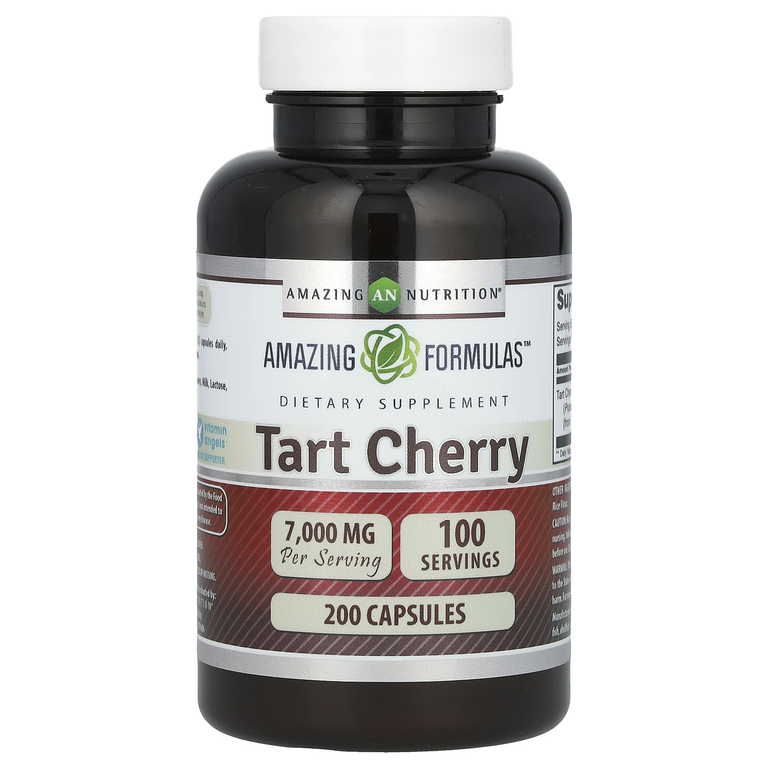 Amazing Nutrition, вишня, 7000 мг, 200 капсул (3500 мг в 1 капсуле)