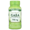 Nature's Truth, Gaba, гамма-аминомасляная кислота, 750 мг, 60 капсул с быстрым высвобождением