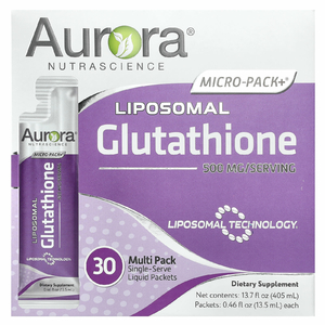 Aurora Nutrascience, Micro-Pack+®, липосомальный глутатион, 30 пакетиков по 13,5 мл (0,46 жидк. унции)