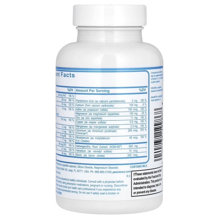 PEScience, TruMulti, формула для мужчин`` 90 капсул
