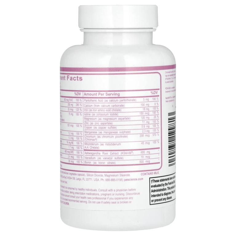 PEScience, TruMulti, формула для женщин, 90 капсул (Товар снят с продажи) 