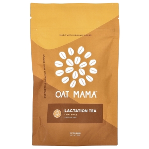 Oat Mama, Lactation Tea, Chai Spice, без кофеина, 14 чайных пакетиков, 32 г (Товар снят с продажи) 