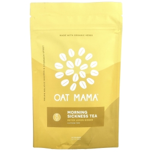 Oat Mama, Morning Sickness Tea, лимонный имбирь Мейера, без кофеина, 14 чайных пакетиков, 32 г (Товар снят с продажи) 