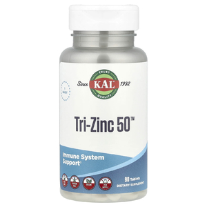KAL, Tri-Zinc 50™, 90 таблеток (50 мг в 1 таблетке)