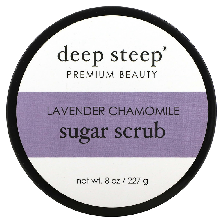 Deep Steep, Сахарный скраб, лаванда и ромашка, 227 г (8 унций) (Товар снят с продажи) 
