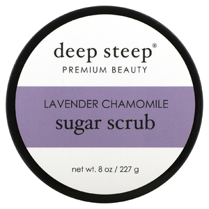 Deep Steep, Сахарный скраб, лаванда и ромашка, 227 г (8 унций) (Товар снят с продажи) 