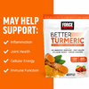 Force Factor, Better Turmeric, куркумин повышенной силы действия, фруктовый всплеск, 60 жевательных таблеток