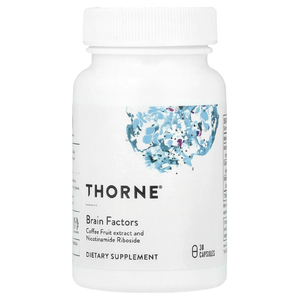 Thorne, Brain Factors, добавка для поддержки мозга, 30 капсул