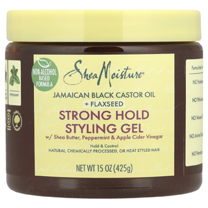 SheaMoisture, Гель для укладки волос сильной фиксации, масло ши, перечная мята и яблочный уксус, 425 г (15 унций)