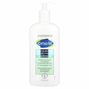 Cetaphil, Гель для душа для снятия акне, для кожи, склонной к акне, 591 мл (20 жидк. Унций) (Товар снят с продажи) 
