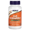 NOW Foods, 4x6 ацидофильные бактерии, 120 растительных капсул