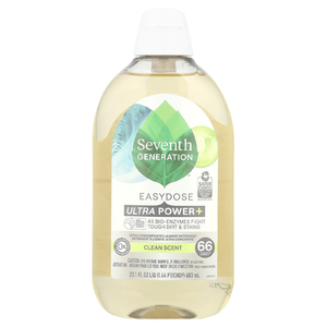 Seventh Generation, Easydose Ultra Power +, средство для стирки, очищающее средство, 683 мл (23,1 жидк. Унции)