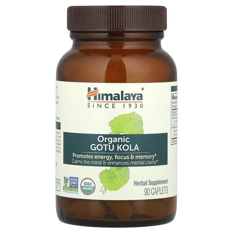 Himalaya, Органическое готу кола, 90 капсул